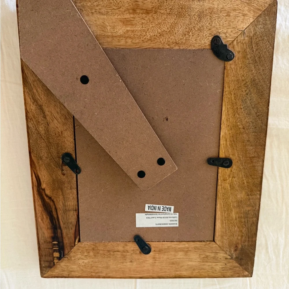 Mango Wood Photo Frame - Brown